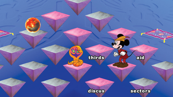 скриншот Disney Mickey's Typing Adventure 1