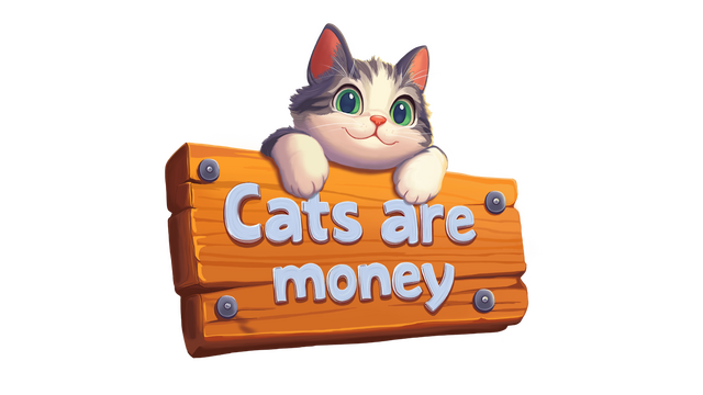 Cats Are Money Logo