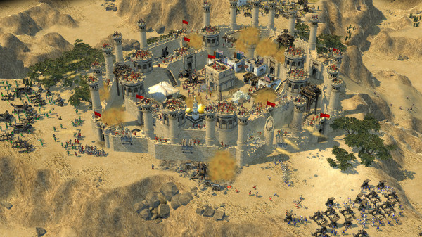 Скриншот из Stronghold Crusader 2 - The Emperor & The Hermit