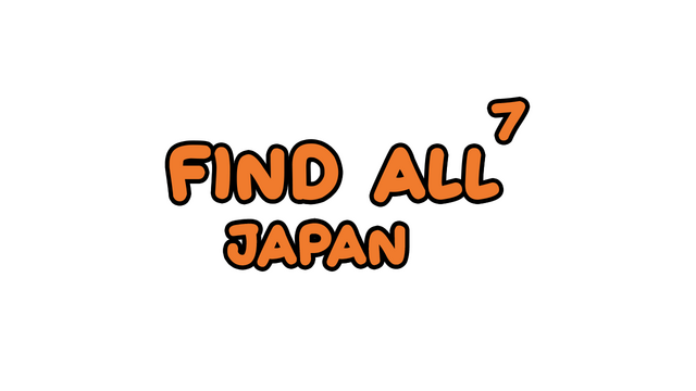 FIND ALL 7: Japan Logo