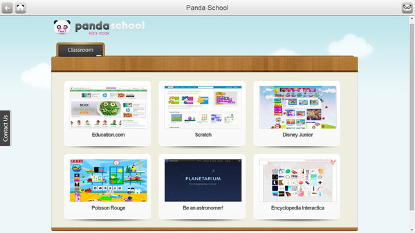 Скриншот из Panda School Browser