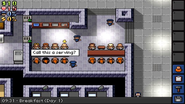 Скриншот из The Escapists - Fhurst Peak Correctional Facility