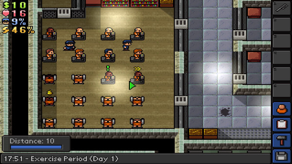 Скриншот из The Escapists - Alcatraz