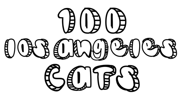 100 Los Angeles Cats Logo