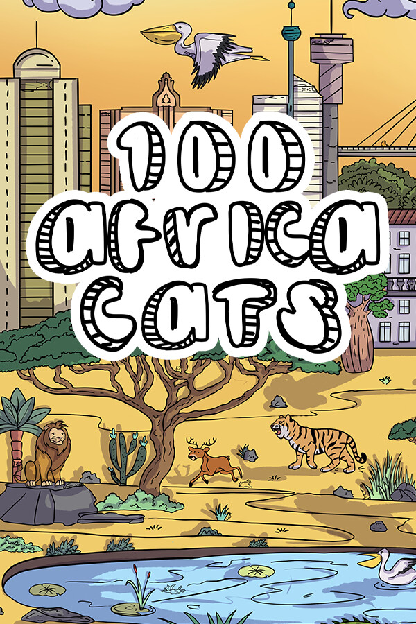 100 Africa Cats for steam