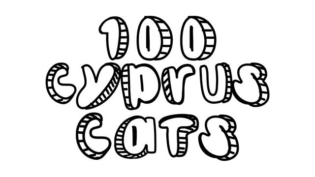 100 Cyprus Cats Logo