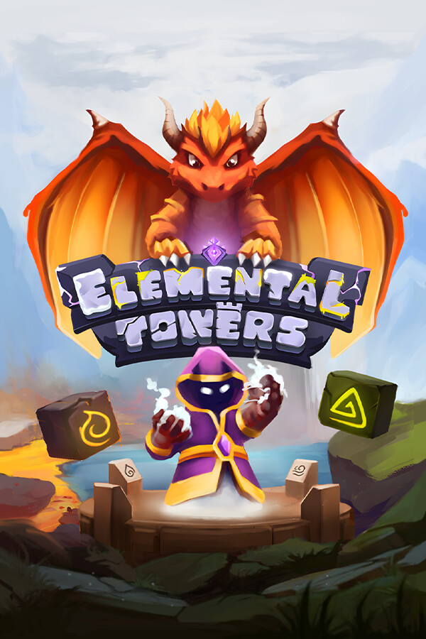 Steam portrait for Elemental Towers.