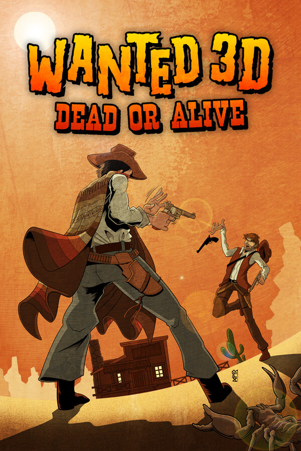 Steam portrait for Wanted 3D: Dead or Alive.