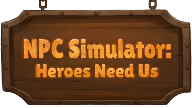 NPC Simulator: Heroes Need Us Logo