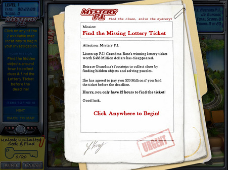Скриншот из Mystery P.I.: The Lottery Ticket