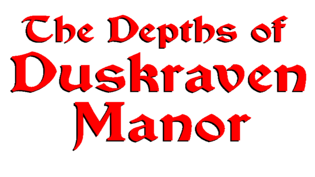 The Depths of Duskraven Manor Logo