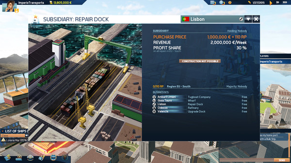Скриншот из TransOcean 2: Rivals