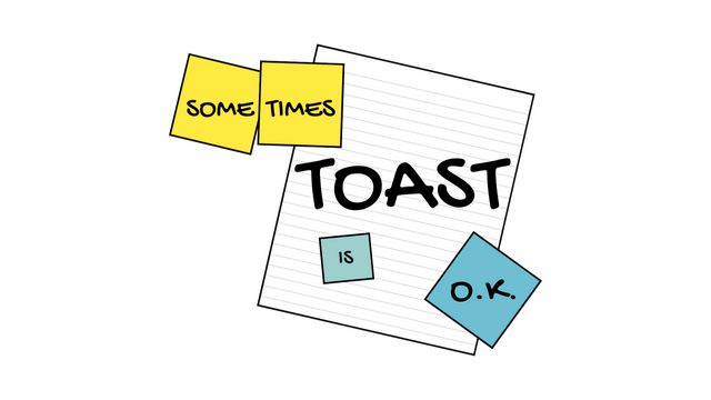 Sometimes Toast is O.K. Logo