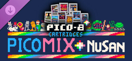 PicoMix By NuSan : Pico-8 Cartdriges Pack cover art