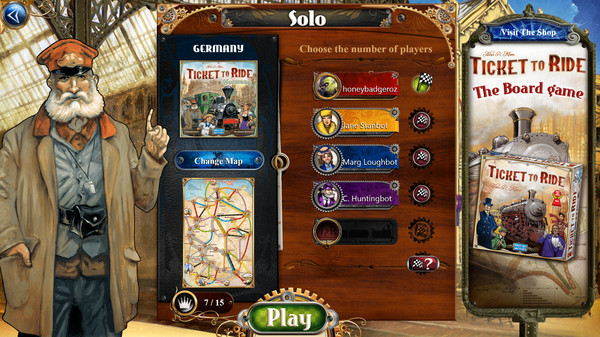 Скриншот из Ticket to Ride - Germany