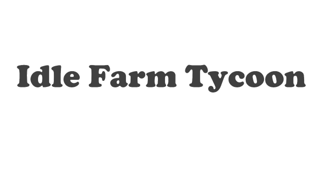 Idle Farm tycoon Logo