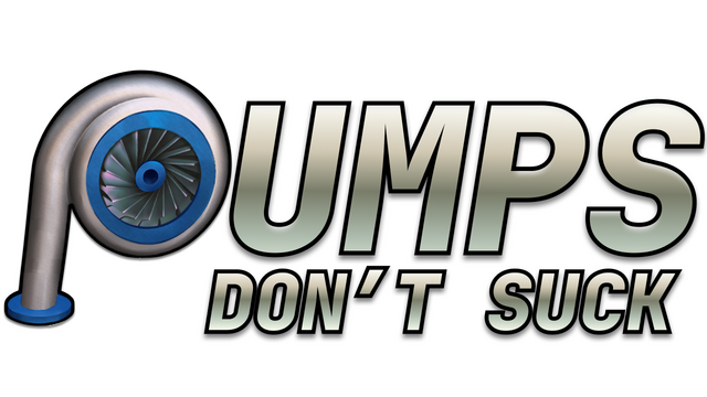 Pumps Don't Suck Logo
