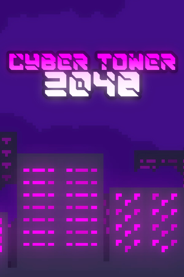 Steam portrait for Cyber Tower 2048.