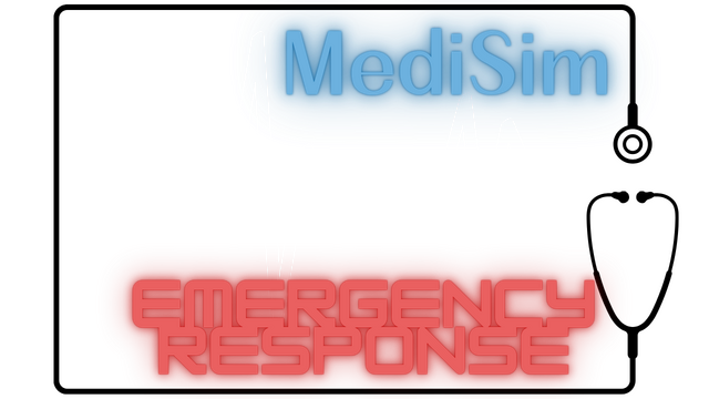 MediSim: Emergency Response Logo