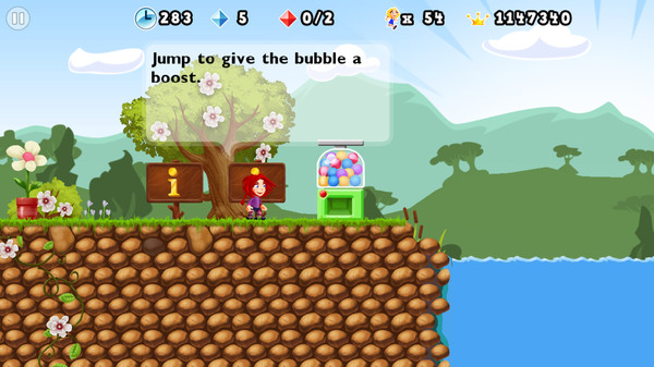 Скриншот из Giana Sisters 2D