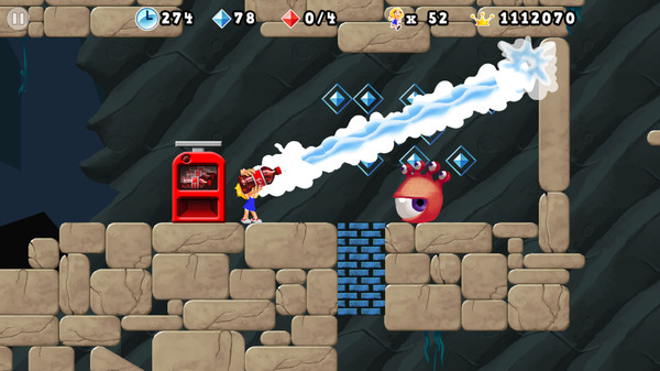 Скриншот из Giana Sisters 2D