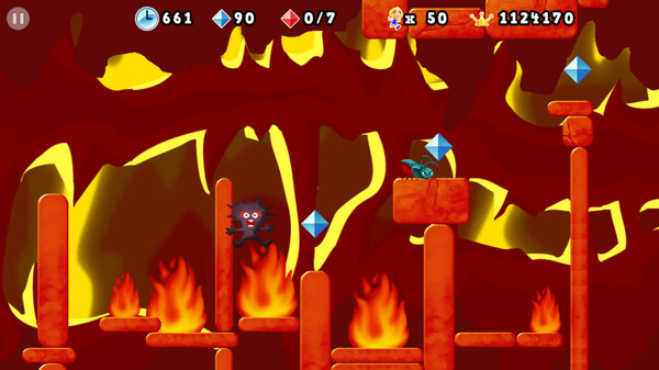 Скриншот из Giana Sisters 2D