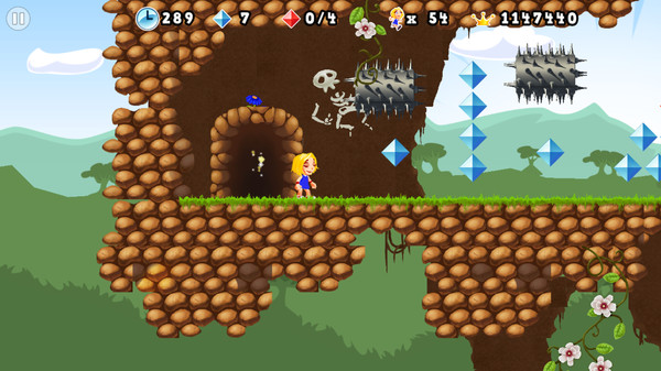 Скриншот из Giana Sisters 2D