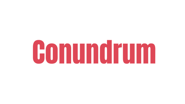 Conundrum Logo