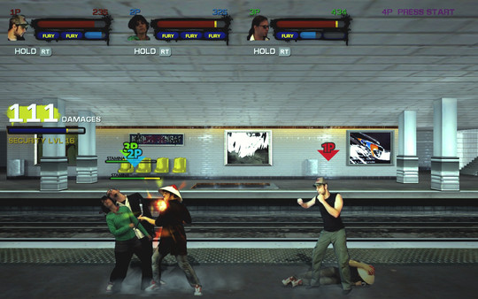 Streets of Fury EX screenshot