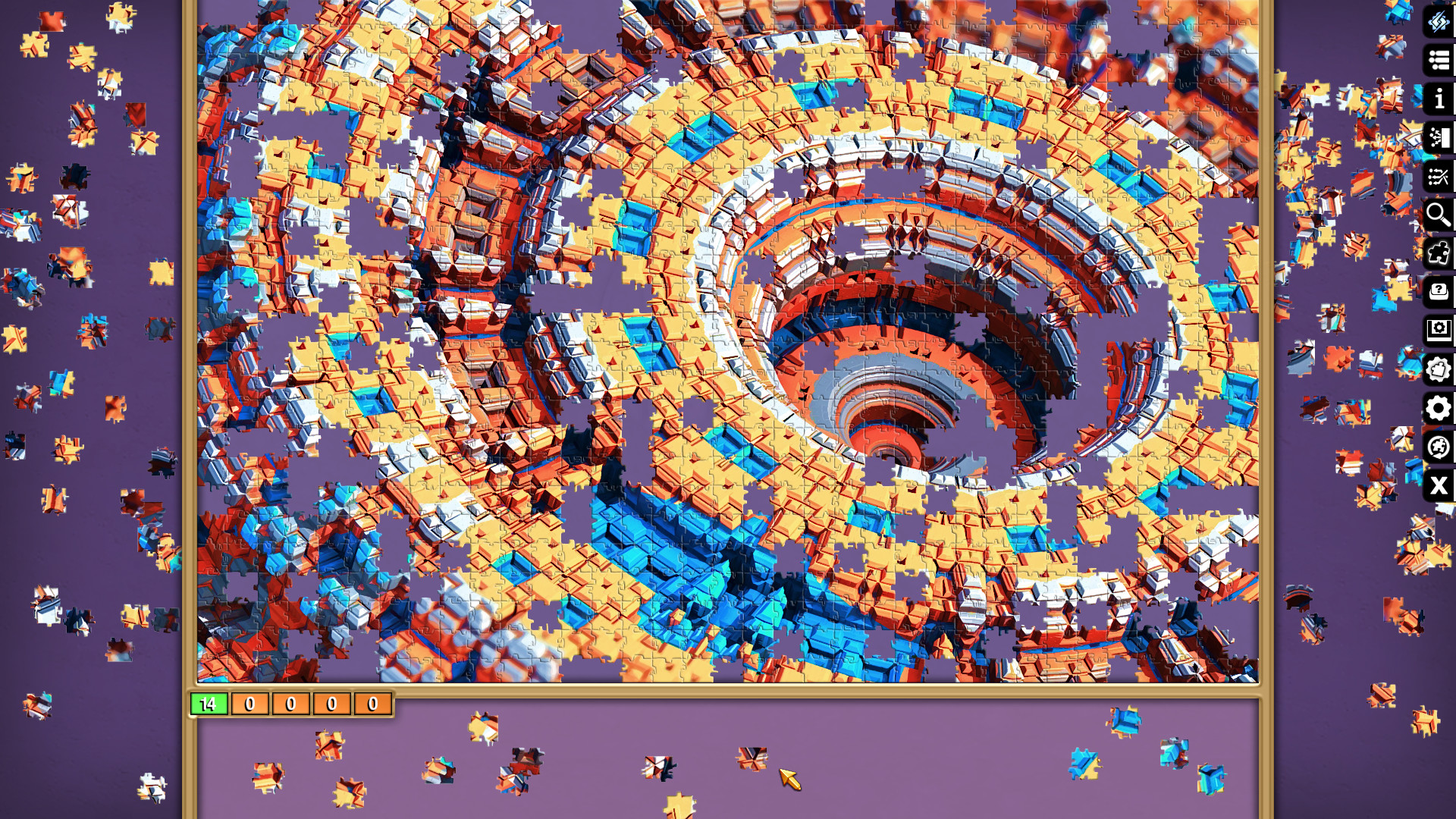3d pixel puzzle
