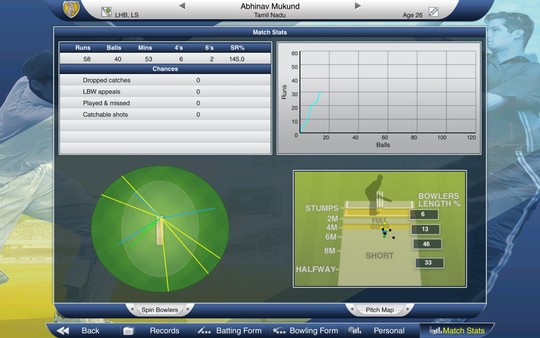 Скриншот из Cricket Captain 2015