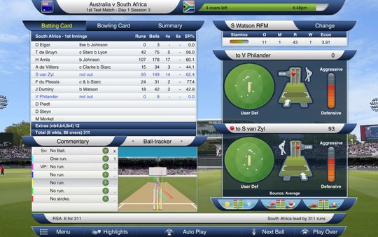 Скриншот из Cricket Captain 2015