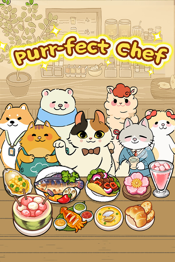 Steam portrait for Purr-fect Chef: Cats Can Cook.