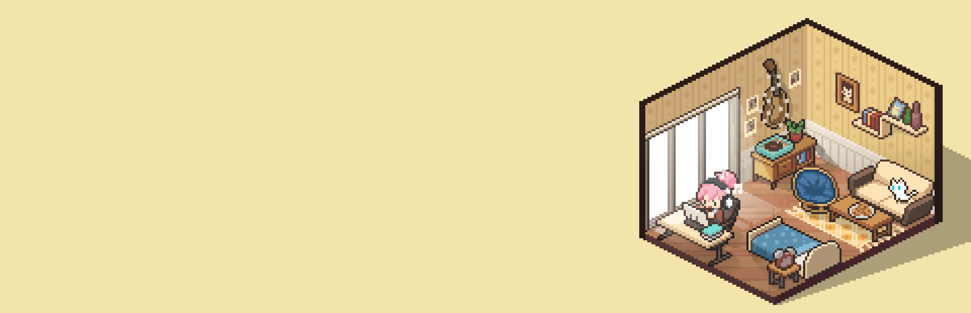 Mini Cozy Room: Lo-Fi