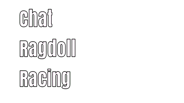 Chat Ragdoll Racing Logo