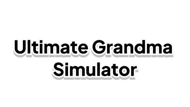 Ultimate Grandma Simulator Logo