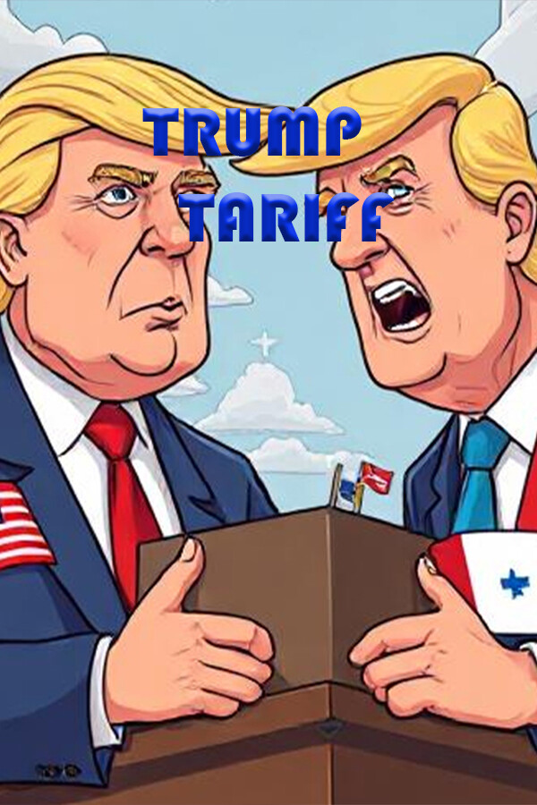 Steam portrait for Trump Tariff.
