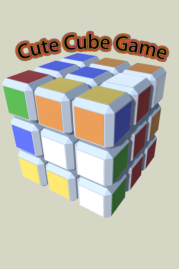Steam portrait for Cute Cube Game.