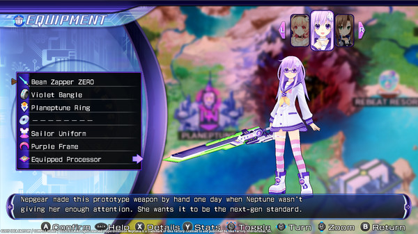 Скриншот из Hyperdimension Neptunia Re;Birth2 Sisters Generation