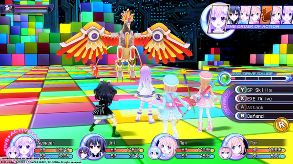 Скриншот из Hyperdimension Neptunia Re;Birth2 Sisters Generation