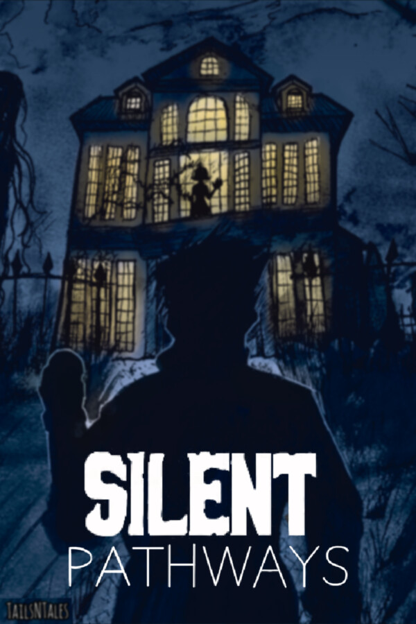 Steam portrait for Silent Pathways Playtest.