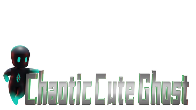 Chaotic Cute Ghost Logo