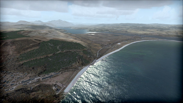 Скриншот из FSX: Steam Edition - Oban Airport (EGEO) Add-On