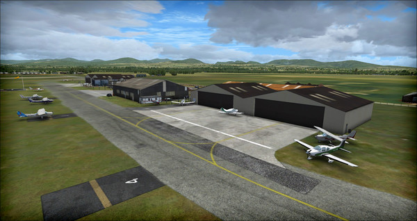 Скриншот из FSX: Steam Edition - Caernarfon Airport (EGCK) Add-On