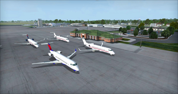 Скриншот из FSX: Steam Edition - Augusta Airport (KAGS) Add-On