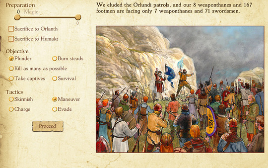 Скриншот из King of Dragon Pass