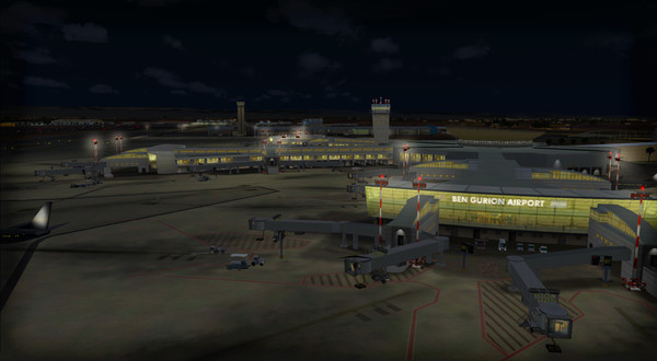 Скриншот из FSX: Steam Edition - Ben Gurion Airport