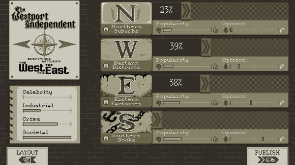 Скриншот из The Westport Independent