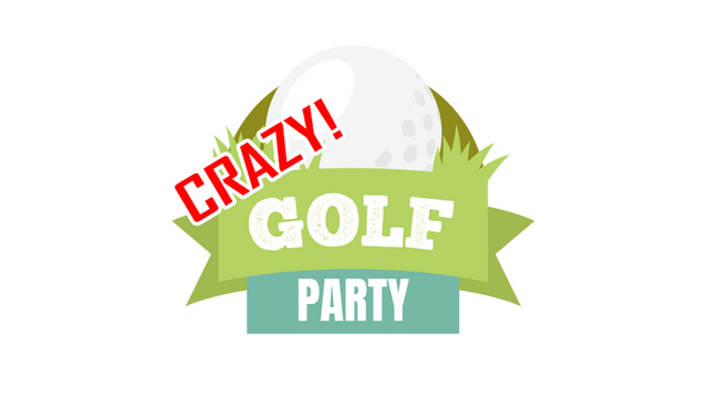 Crazy Golf Party Logo