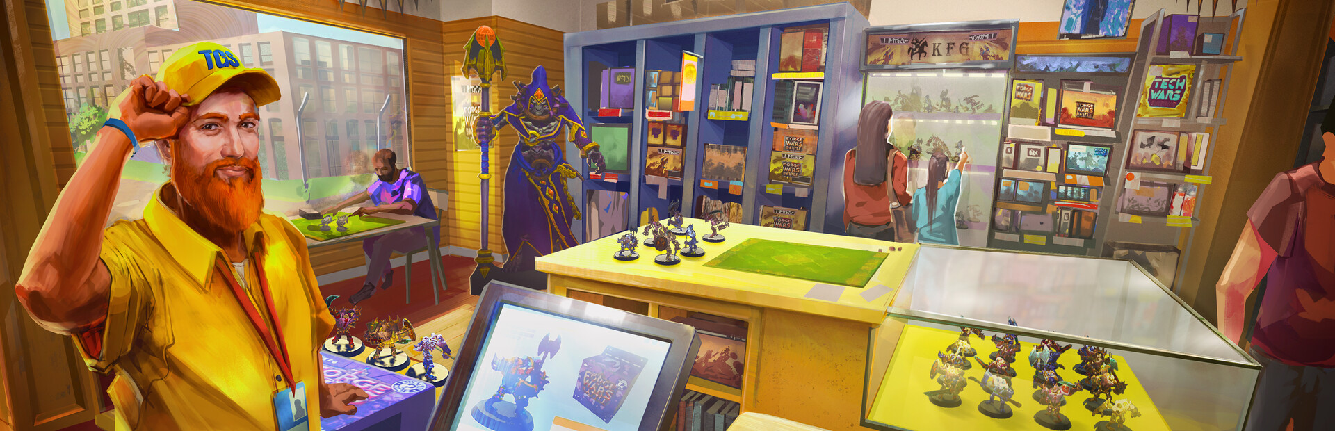 Tabletop Game Shop Simulator